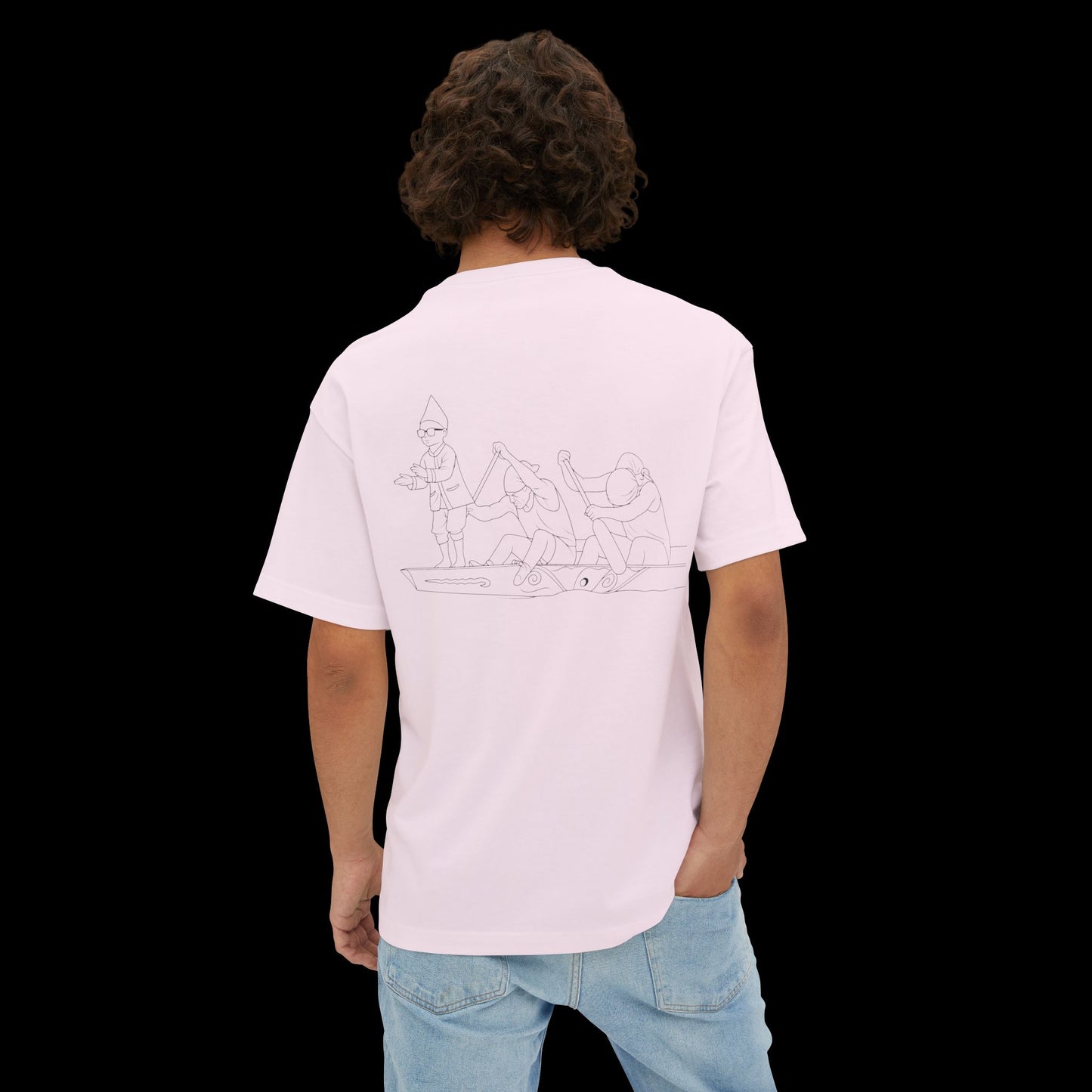 "AURA" Oversized Boxy Tee